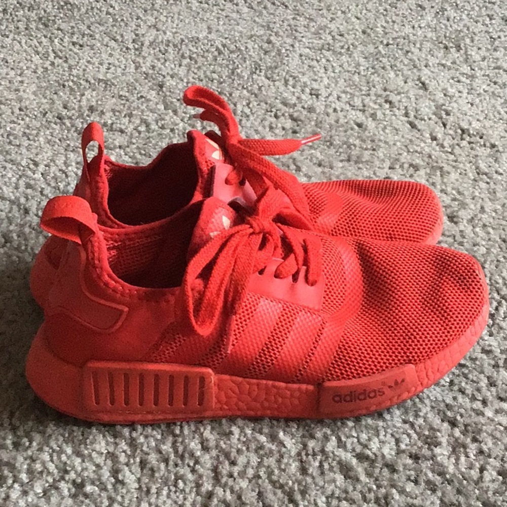 Red Adidas NMD boost